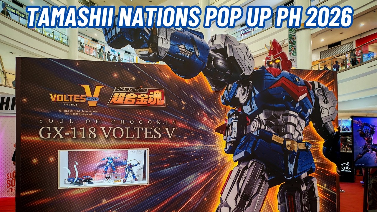 Tamashii Nations Pop Up Stop Philippines 2026 event - video highlights