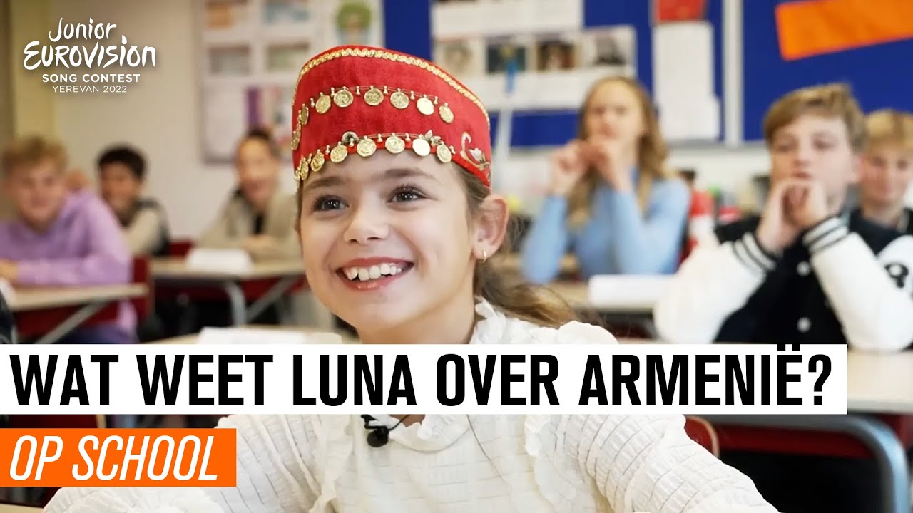 #1 DE FINALISTEN KRIJGEN ARMEENSE LES! | JUNIOR EUROVISIE SONGFESTIVAL 2022 🇦🇲