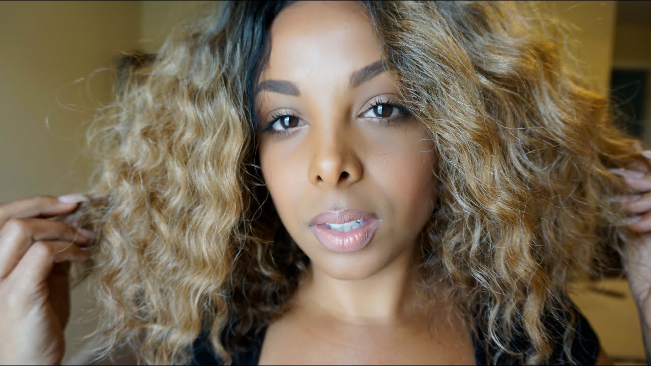 ♡ Beyonce Curls |  Freetress [Liberty] Invisible Part Wig ♡