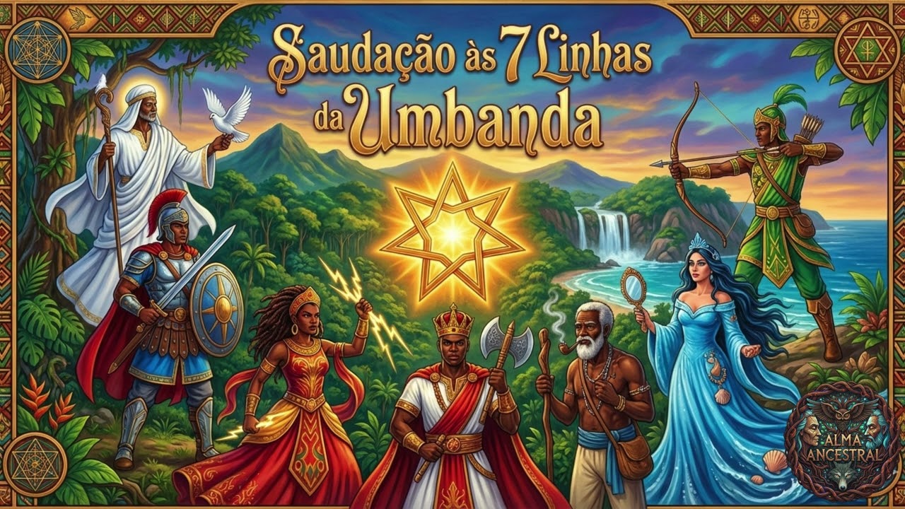 SAUDAÇÃO ÀS 7 LINHAS DA UMBANDA