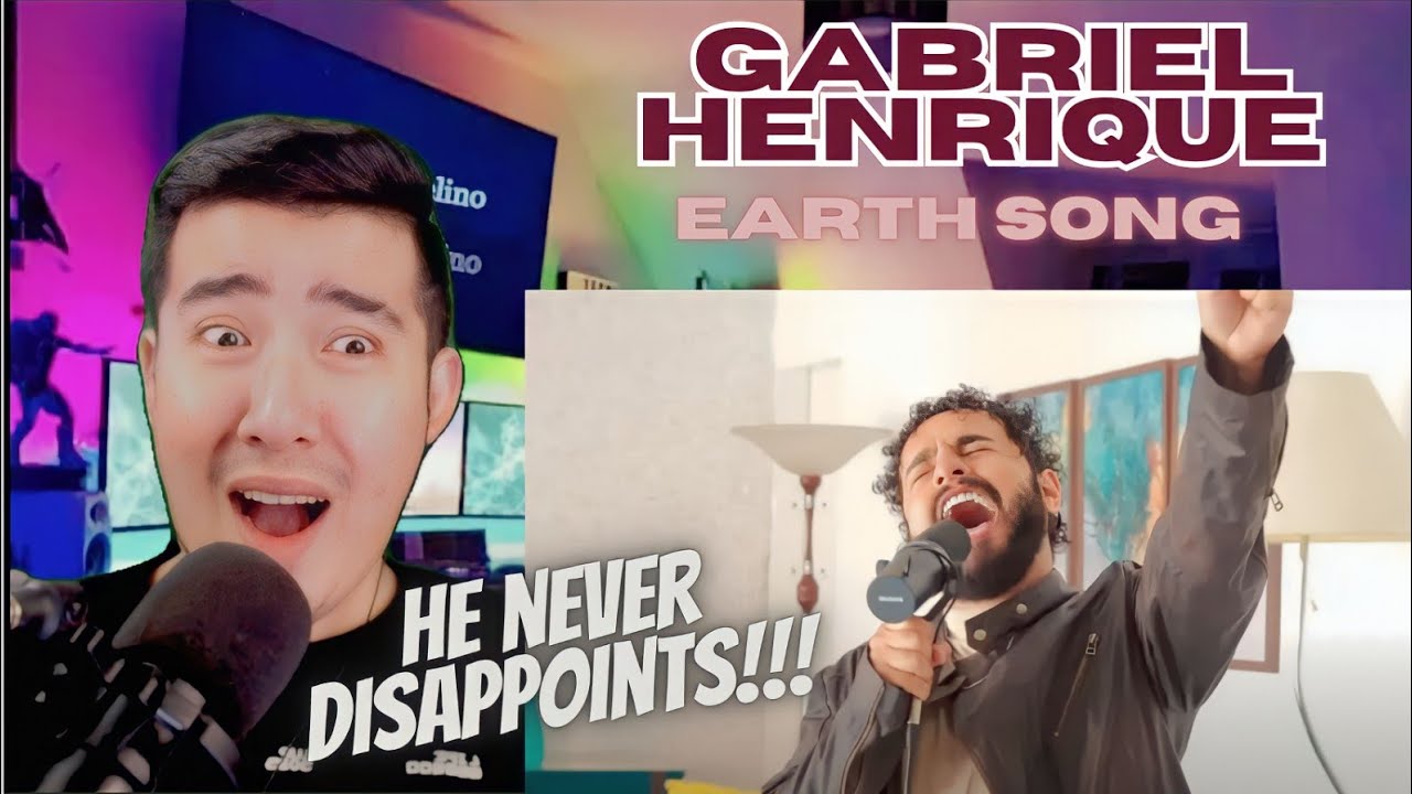 [REACTION] 🇧🇷 Gabriel Henrique | Earth Song - Gabriel Henrique (Cover Michael Jackson)