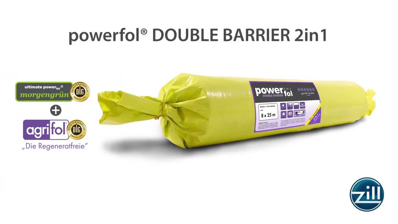 Folie pentru acoperirea silozului Zill powerfol Double Barrier 2in1