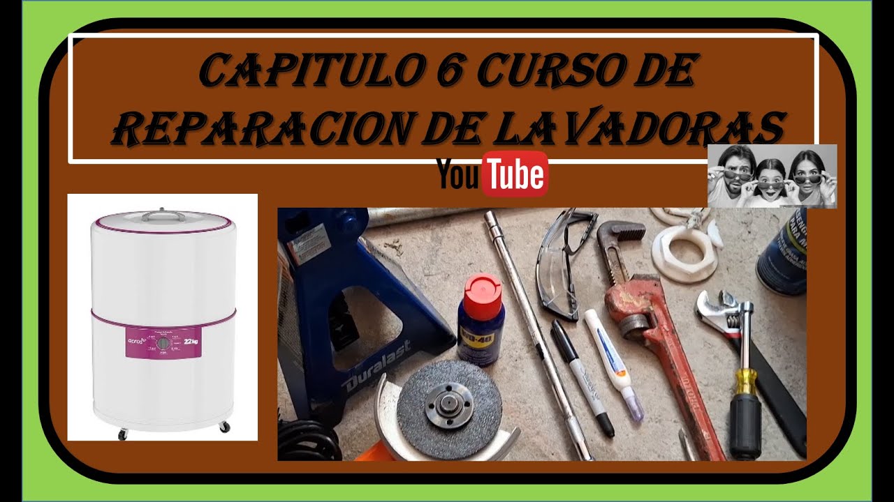 Como Cambiar Transmisión de Lavadora