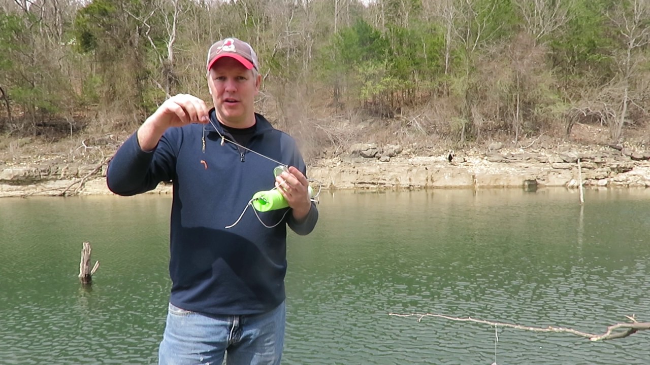 Yo Yo Reel Jug Fishing Setup