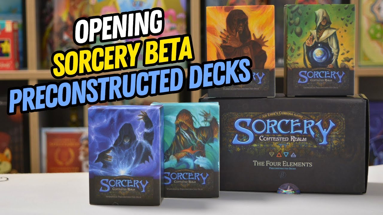 Sorcery - Contested Realms Beta Preconstructed Decks | OPENING