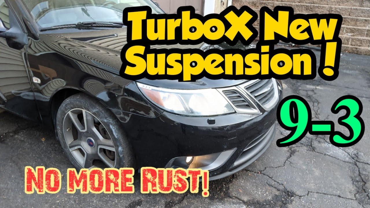 Rare Saab 9-3 TurboX Moded with a Hirsh Performance Suspension
