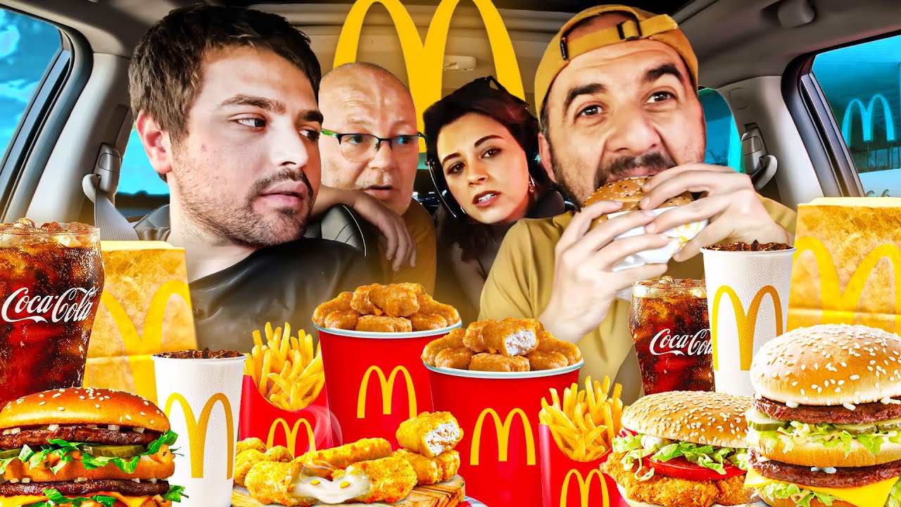 ÖNDEKİ ARABA McDonalds’da NE YİYECEĞİMİZE KARAR VERDİ!