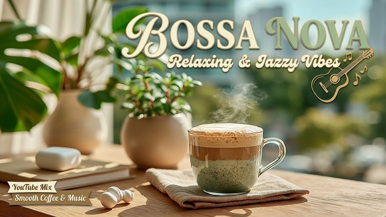 Расслабляющий утренний джаз и босса-нова ☕ Атмосфера кофейни для работы