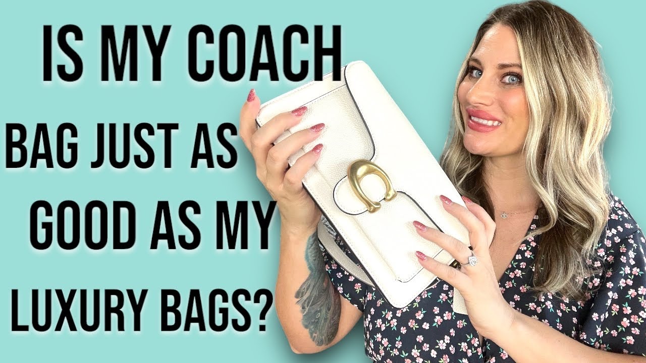 COACH TABBY 26 | DOES IT HOLD UP TO MY LUXURY BAGS? | MOD SHOTS | WIMB