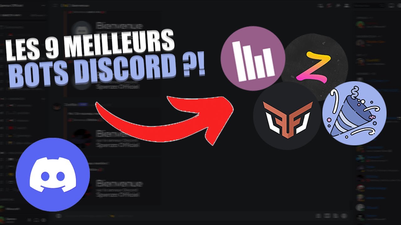 TOP 9 des MEILLEURS BOTS Discord en 2022 (Modération, Fun, Réseaux...) !