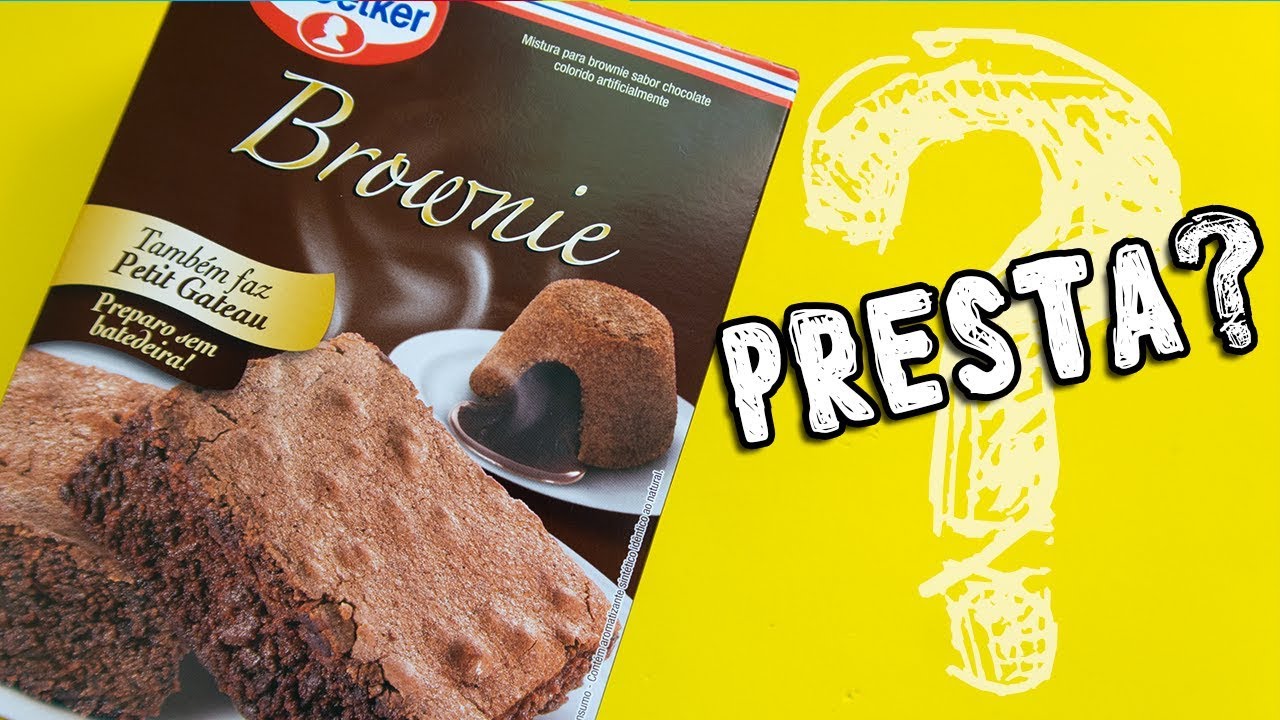 MISTURA PARA BROWNIE - Presta ou não Presta?