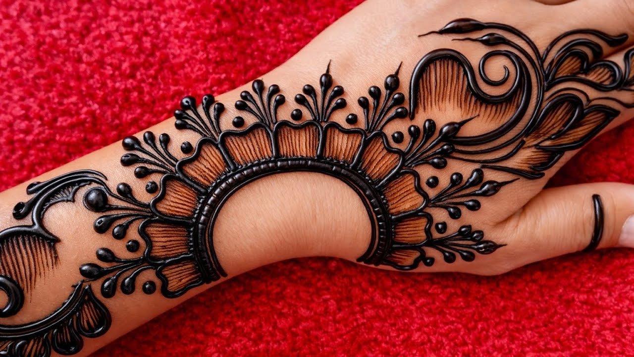 Stylish Back Hand Mehndi Design | Back Hand Mehndi | Arabic Mehndi Design | Mehndi Design | Mehndi.