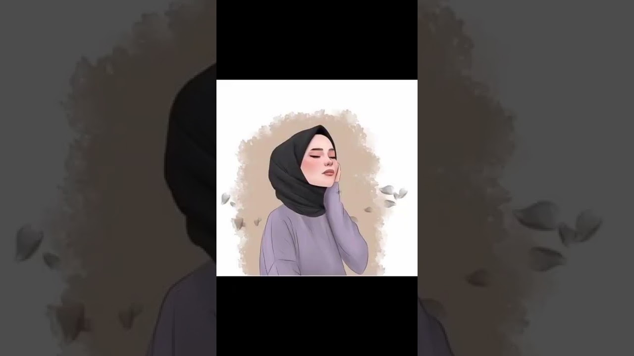 Beautiful Dpz for WhatsApp/FB ❤️ ~ Hijab cartoon pics ~ #bestlinesanddps #short #hijabdpz