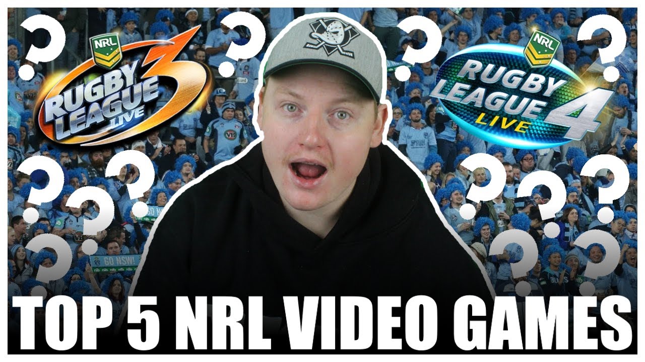 RANKING THE TOP 5 RUGBY LEAGUE VIDEO GAMES