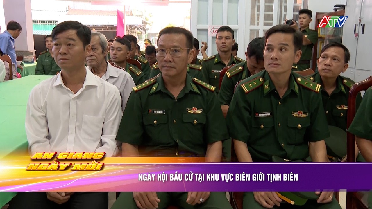 Ngày hội bầu cử tại khu vực biên giới Tịnh Biên | An Giang 24h