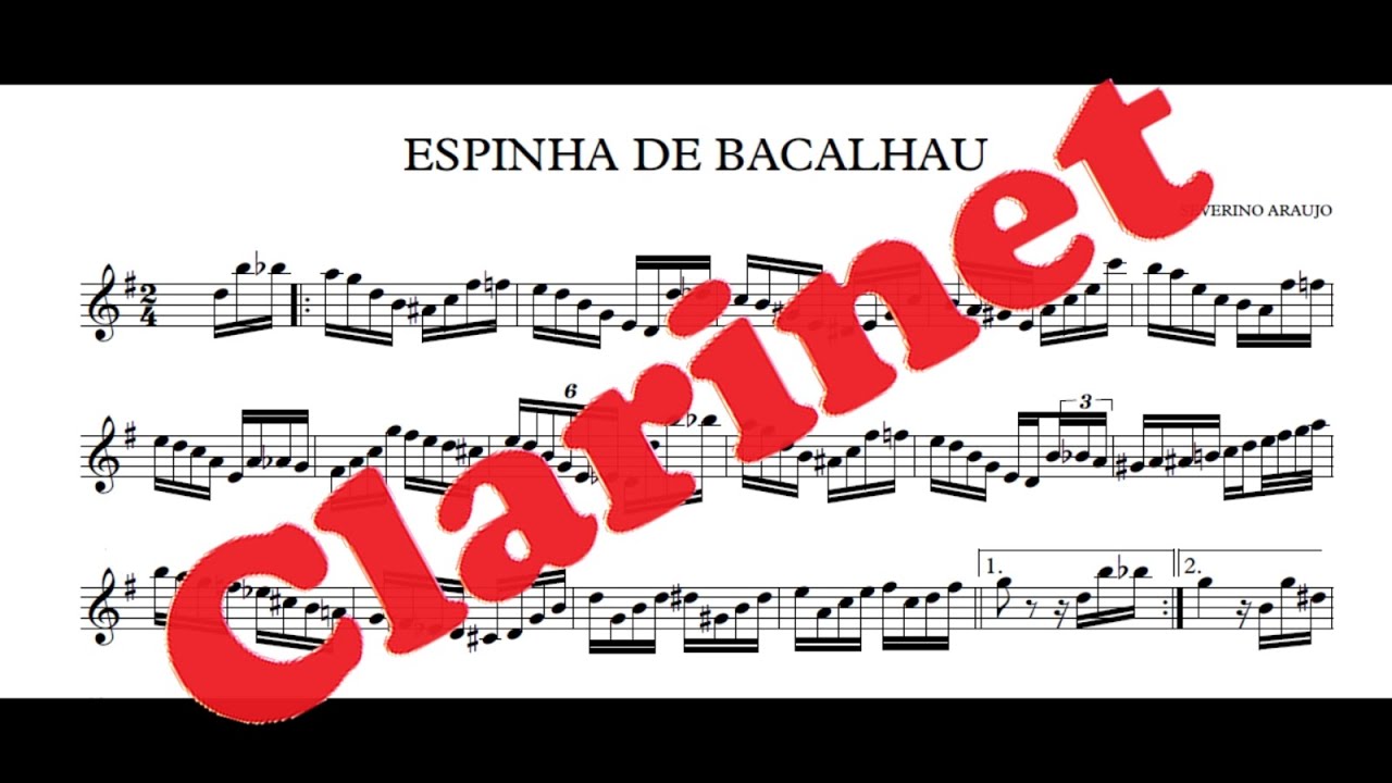 Espinha de Bacalhau (Severino Araújo) - Iván Villar Sanz Clarinet