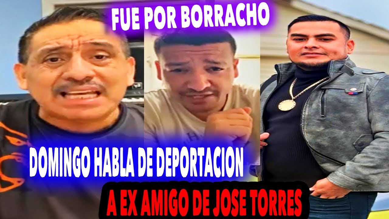 Don DOMINGO HABLA De La DEP0RTAZl0N De EXAMlG0 De JOSE TORRES SlN Los Muebles