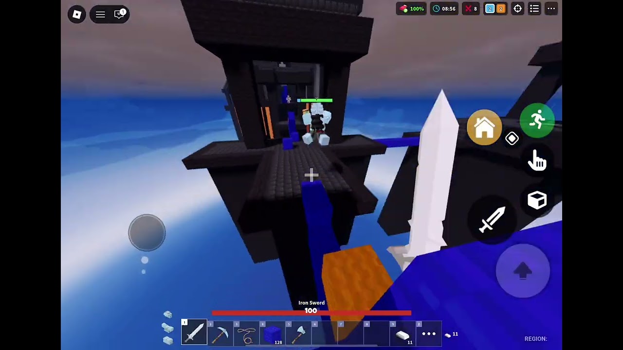 Bedwars dules with my sister