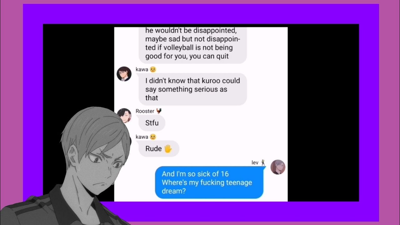 lev is done. × Brutal × haikyuu lyric prank