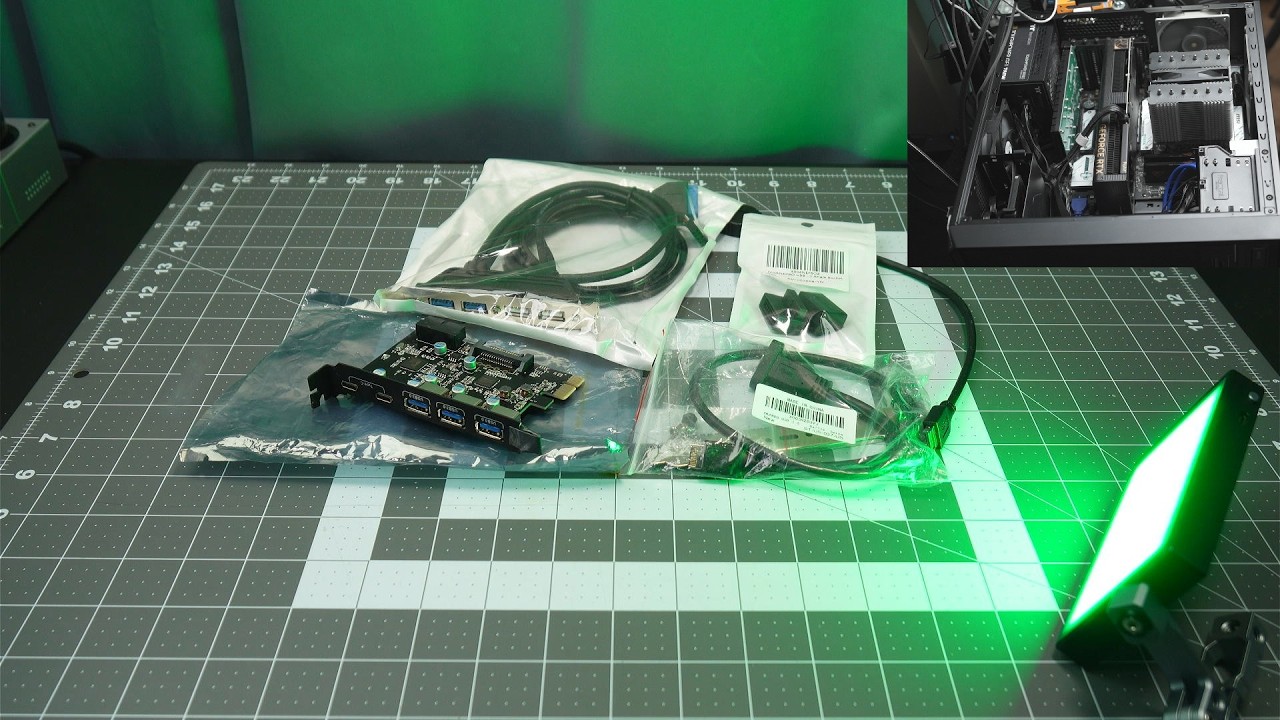 Adding USB to my PC! Headers & PCI-e Card Demonstration