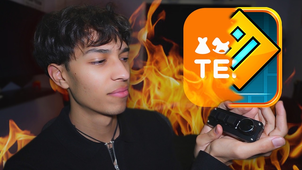 I Bought A Sayo Device On Temu For Geometry Dash....