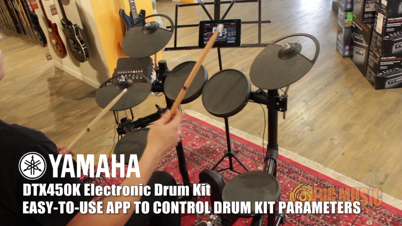 YAMAHA | DTX450K ELECTRONIC DRUM KIT | DEMO