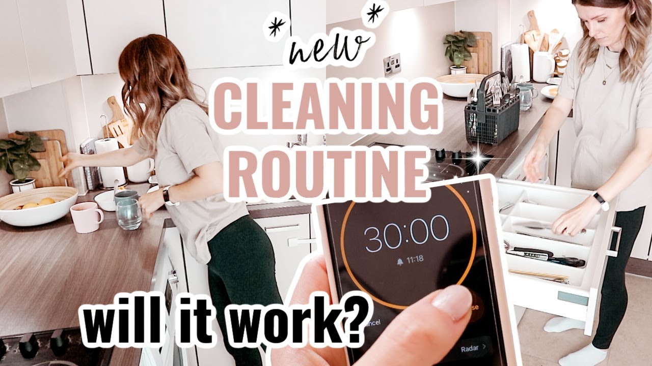 *new* ✨ WEEKLY MONDAY CLEANING ROUTINE UK | KITCHEN SPEED CLEAN WITH ME | DAILY CLEANING MOTIVATION