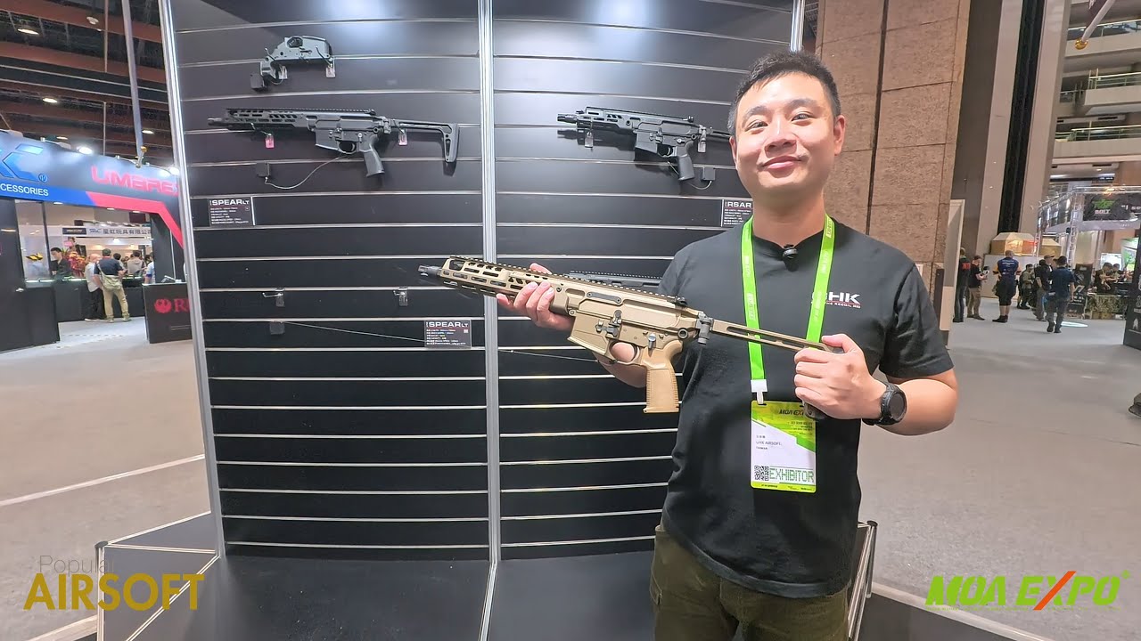 MOA Expo 2025: серия страйкбольных газовых винтовок GHK Blowback