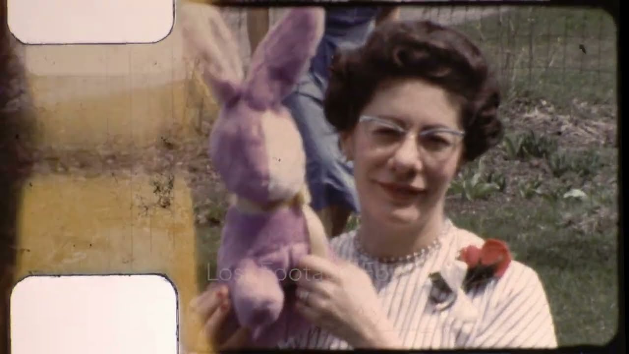 1950s Easter Bunny & Springtime Moments | Vintage Archival Film