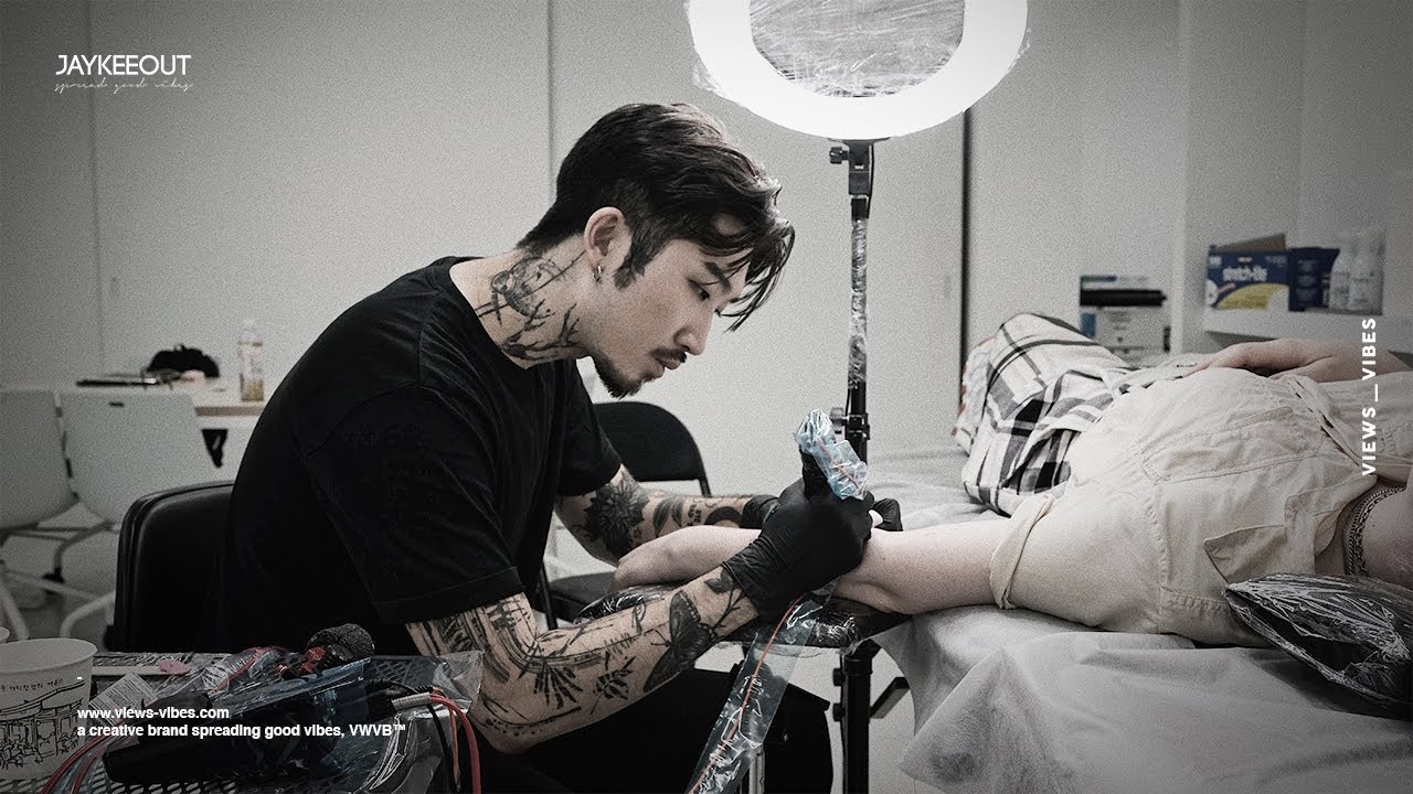 🖋 being an 'illegal' tattooist in korea, JAYKEEOUT x VWVB™