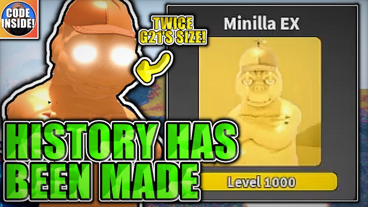 FIRST EVER LEVEL 1000 MINILLA EX - ITS INSANE! ||| Kaiju Universe