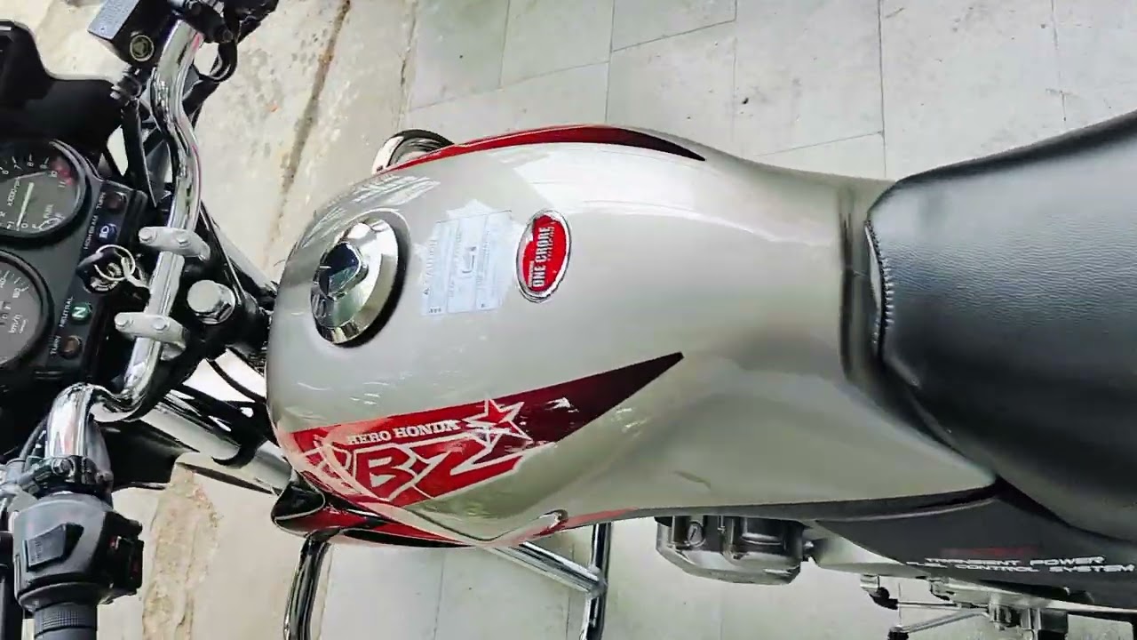 Hero Honda CBZ STAR 2005 model restoration complete 
