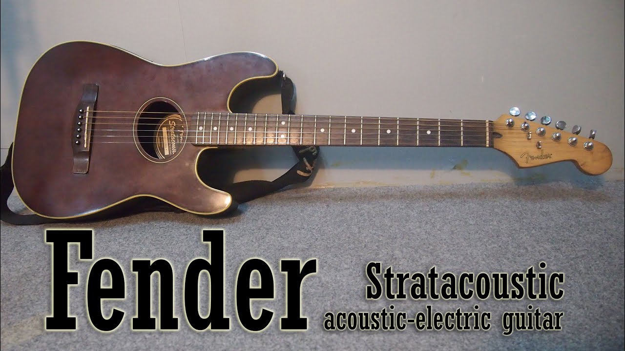 Fender Stratacoustic Acoustic-Electric Guitar
