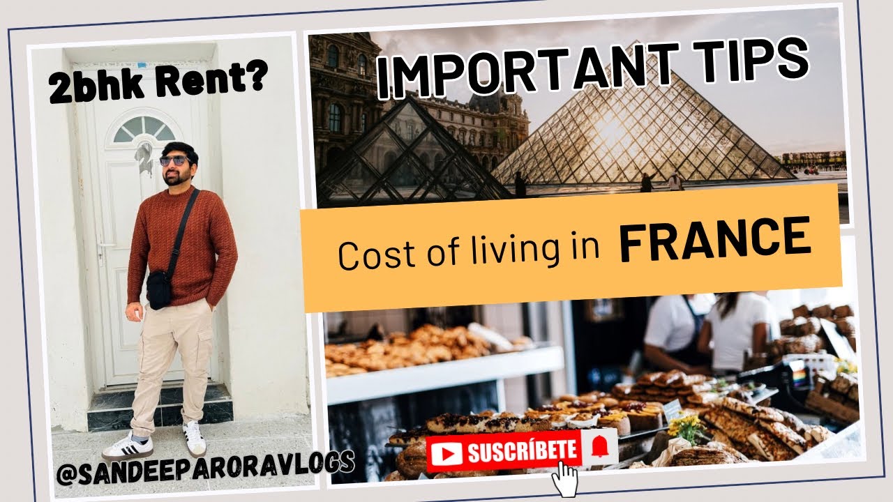 Cost of living in france/Paris🇫🇷| living expenses | 2BHK Rent | Important tips | Must Watch | Part-4