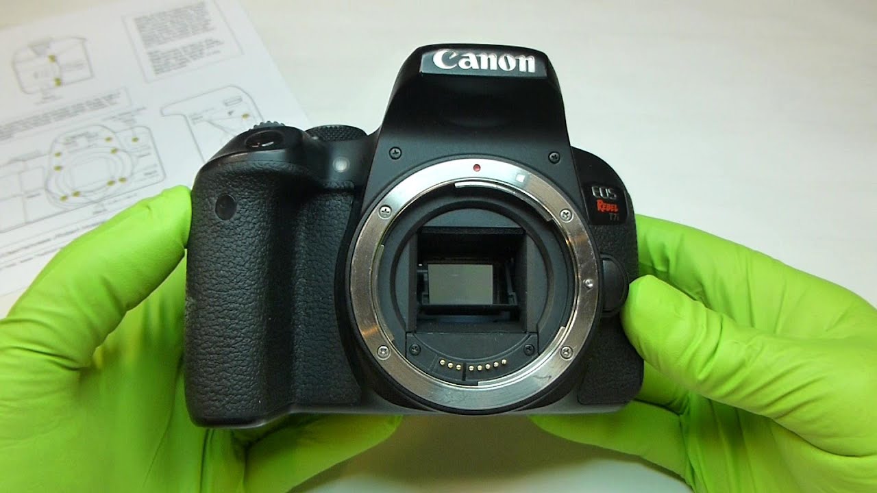 Ремонт Canon Rebel T7i / Canon 800D &mdash; Видео №1: &laquo;Внутреннее устройство камеры&raquo;
