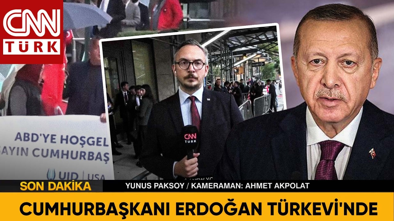 SON DAKİKA | CUMHURBAŞKANI ERDOĞAN ABD'DE | CANLI HABER