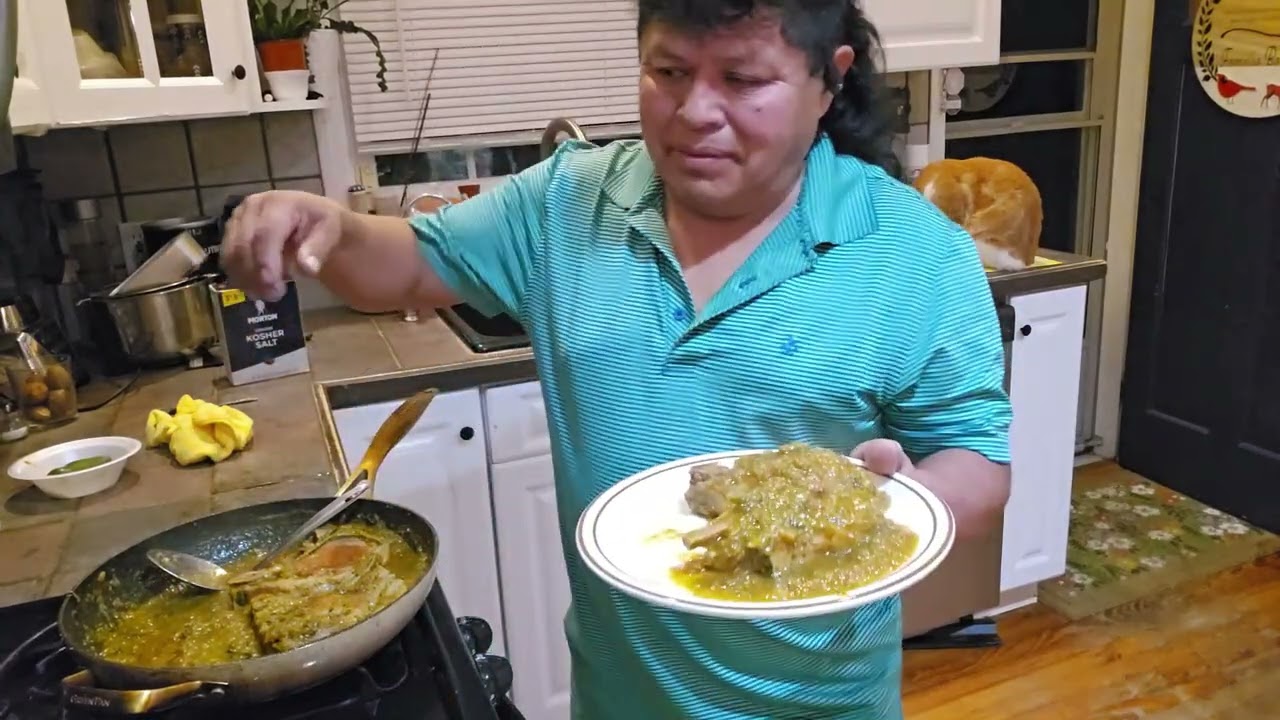 Deliciosas Chuletas En Salsa Verde De Tomate Milpero Al Estilo Ranchero