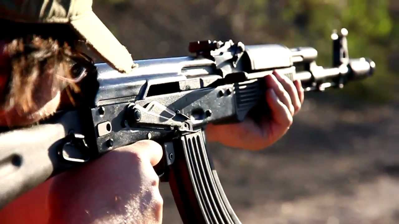 Le Fonzi with his Arsenal Russian SGL21-94