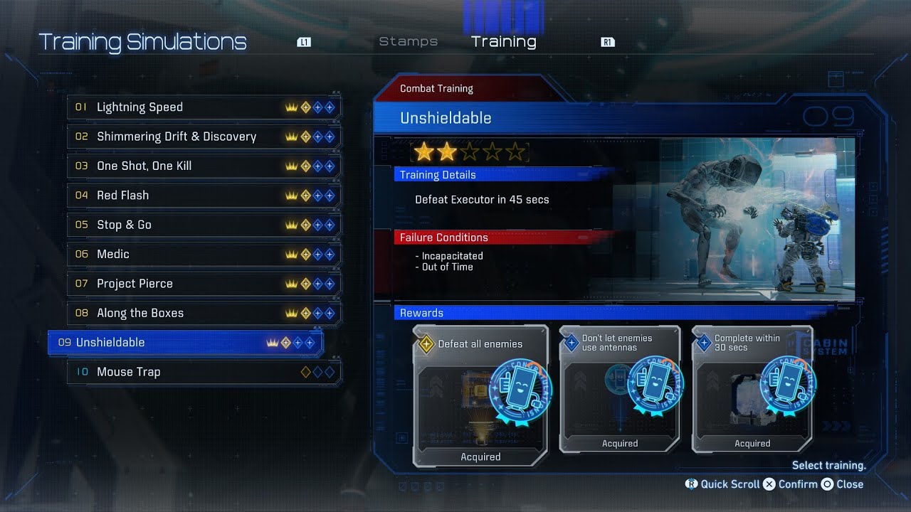 Unshieldable - ALL IN ONE - Pragmata- Training Simulator