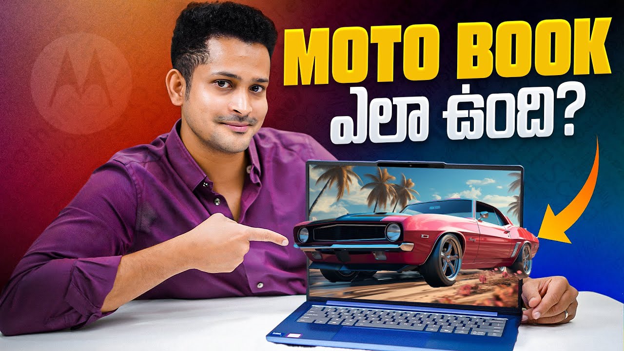 Motorola Laptop Review | Motobook 60 | Best Laptop Telugu 🔥