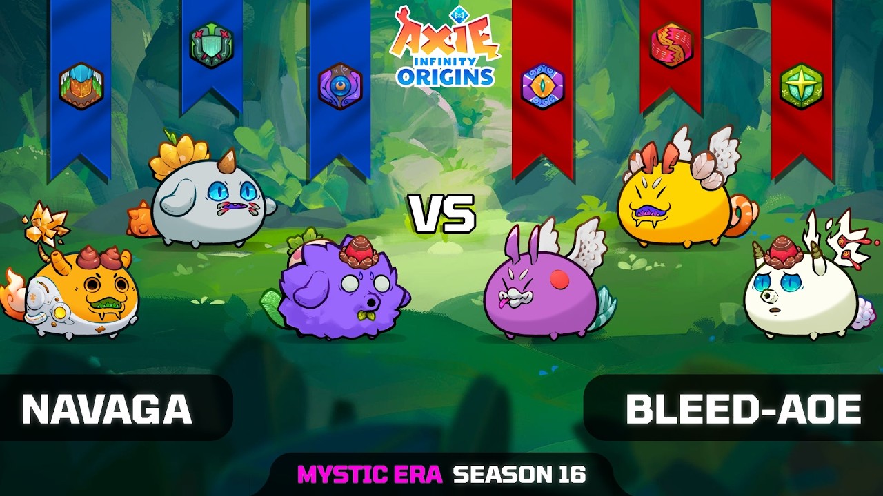 NAVAGA vs BLEED-AOE | SEASON 16 | AXIE INFINITY ORIGINS