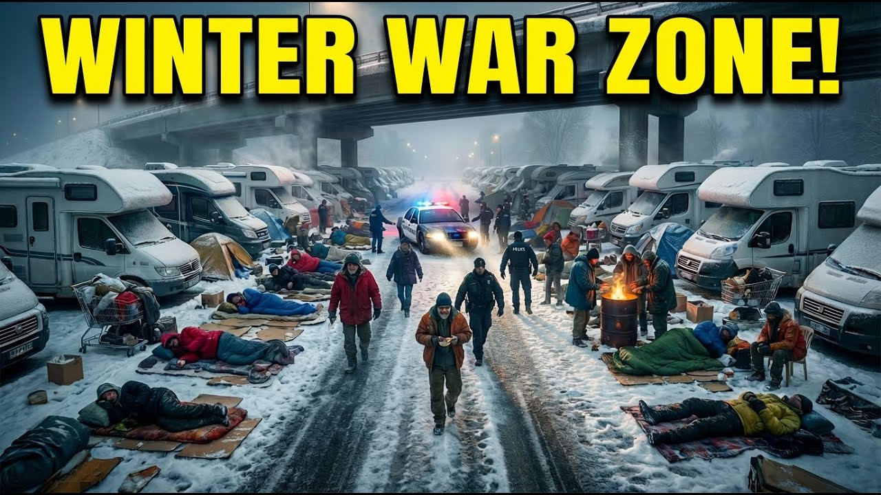 NO HEAT, NO HOME — 50 MILLION Trapped as RV Homeless Freeze in the Winter Storm Disaster (2026)