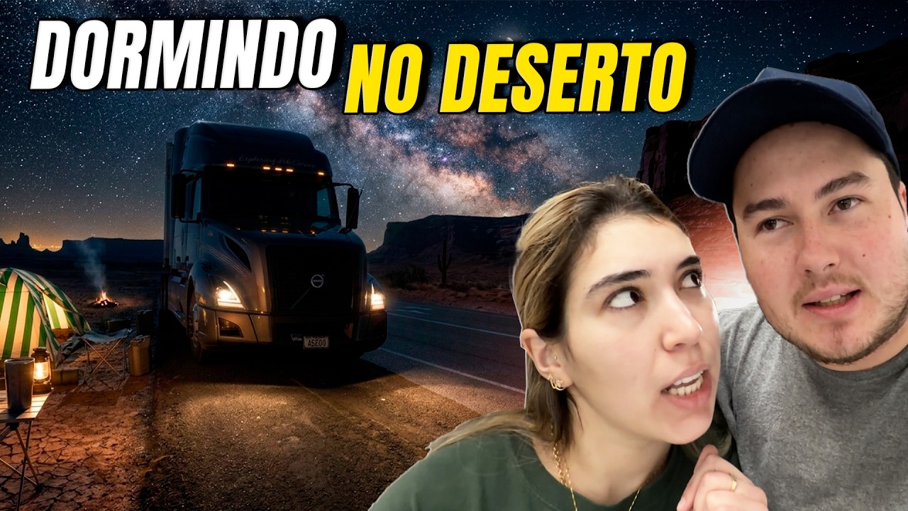PERIGO! TIVEMOS QUE DORMIR NO DESERTO