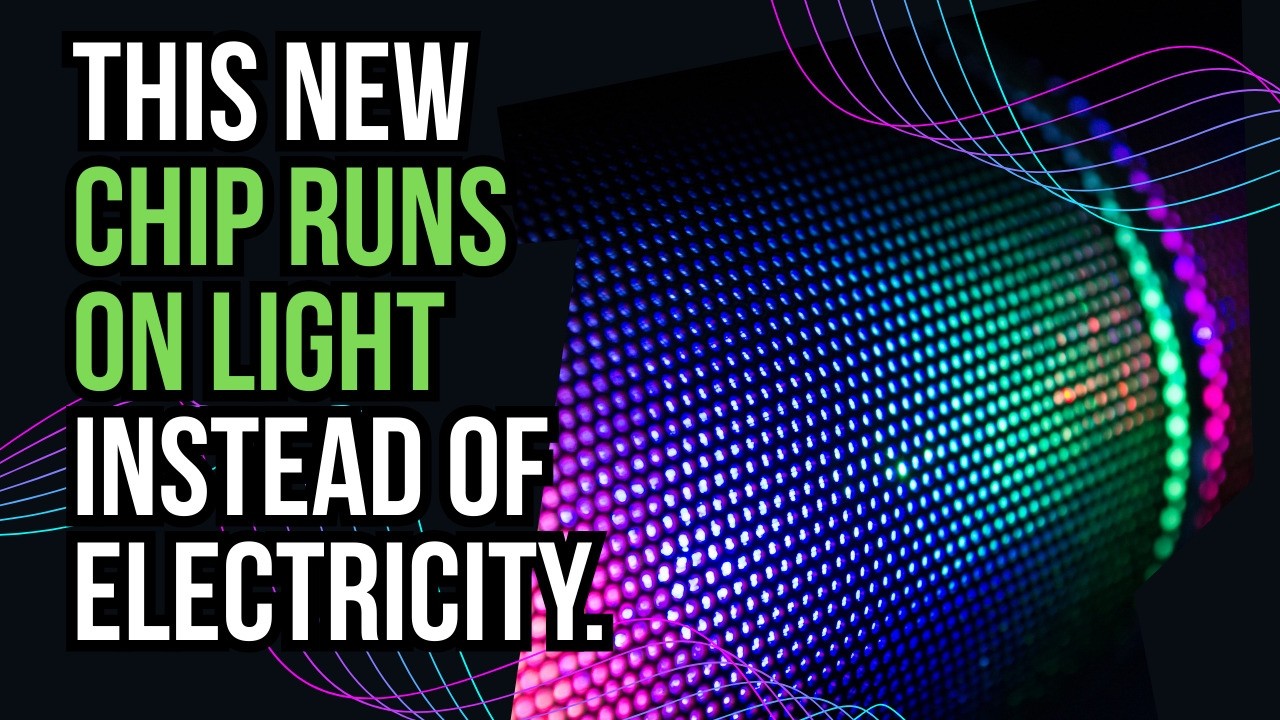This New Chip Runs on Light Instead of Electricity