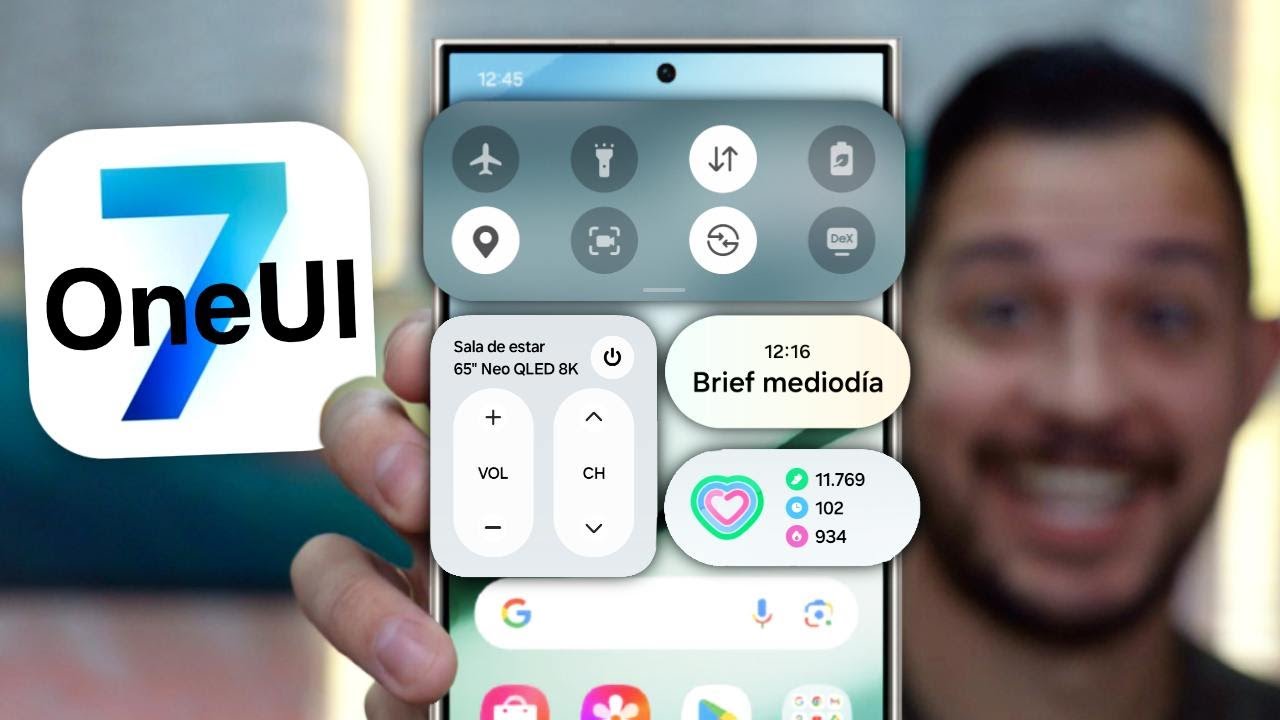 One UI 7 de Samsung SALE HOY 🎉 Dispositivos compatibles