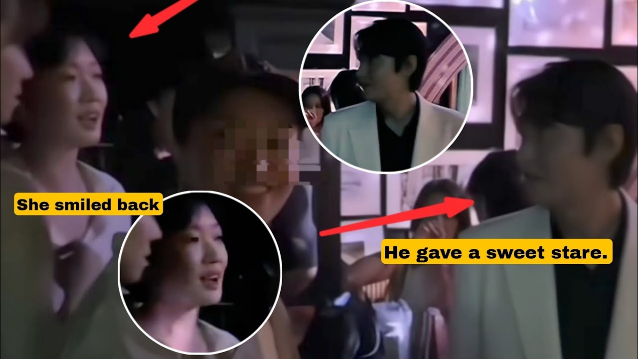 Lee Min Ho & Kim Go Eun: Eye Contact Caught on Camera! Friends React! Reunion Sparks Dating Rumors!