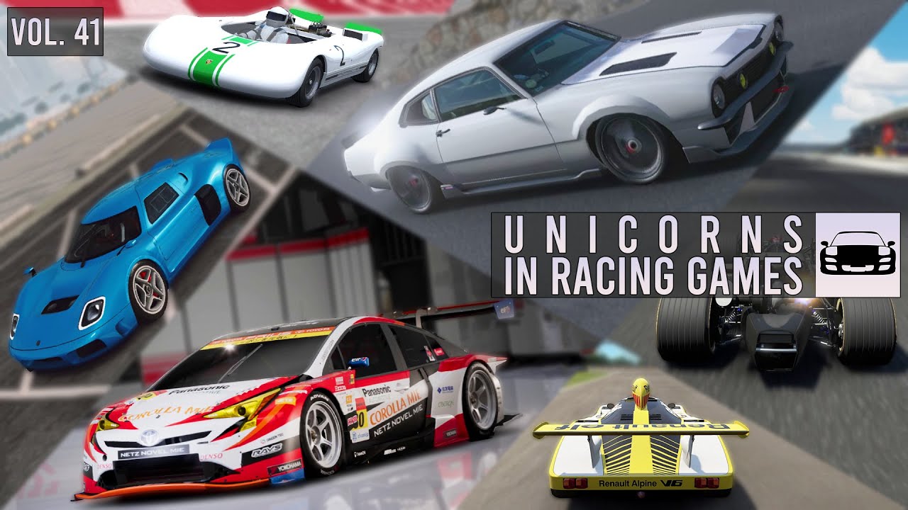 Unicorns in Racing Games (Rare Cars) (Volume 41)