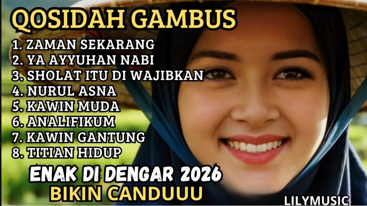 LAGU VIRAL DI BULAN ROJAB 2026 ‼️QOSIDAH GAMBUS BANYAK DI CARI SEDUNIAA ❤️ ENAK DI DENGAR BIKIN ADEM