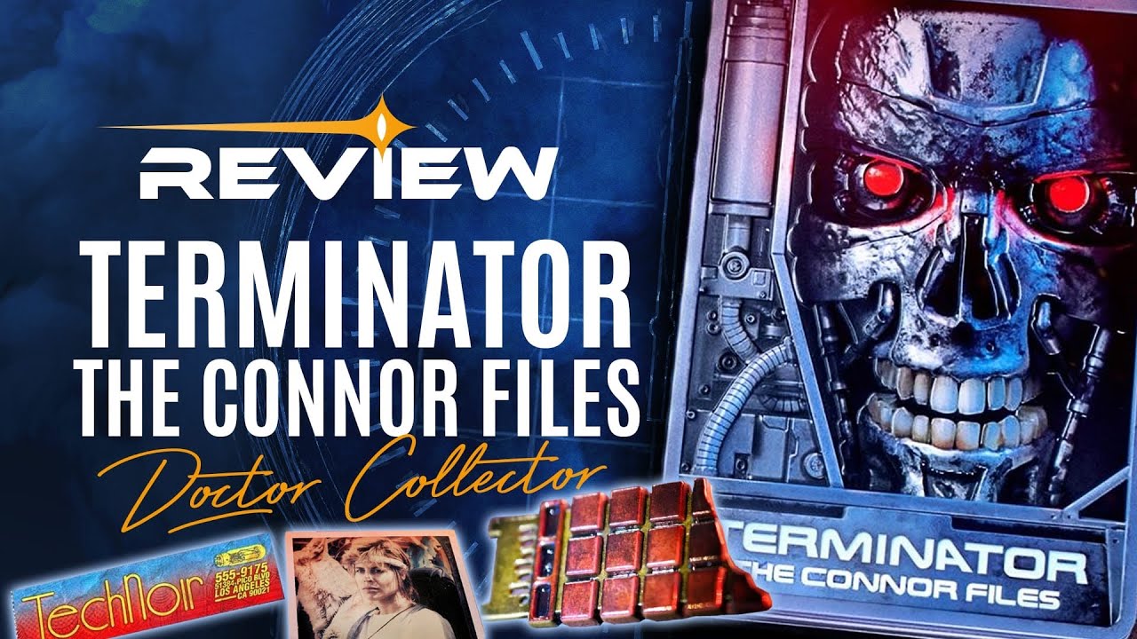 Unboxing review Doctor Collector Terminator The Connor files
