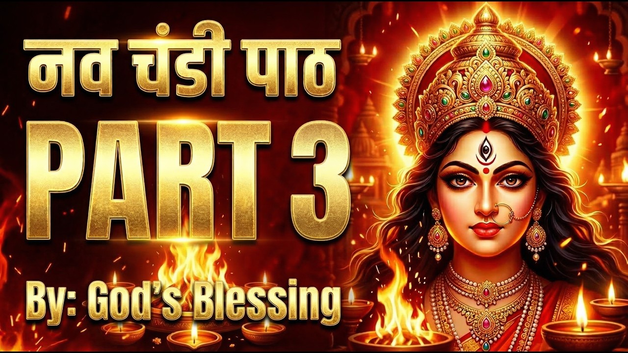 नव चंडी पाठ Part 3 | Nav Chandi Path | Argala Stotra | Durga Saptashati | Shree Chandi Path